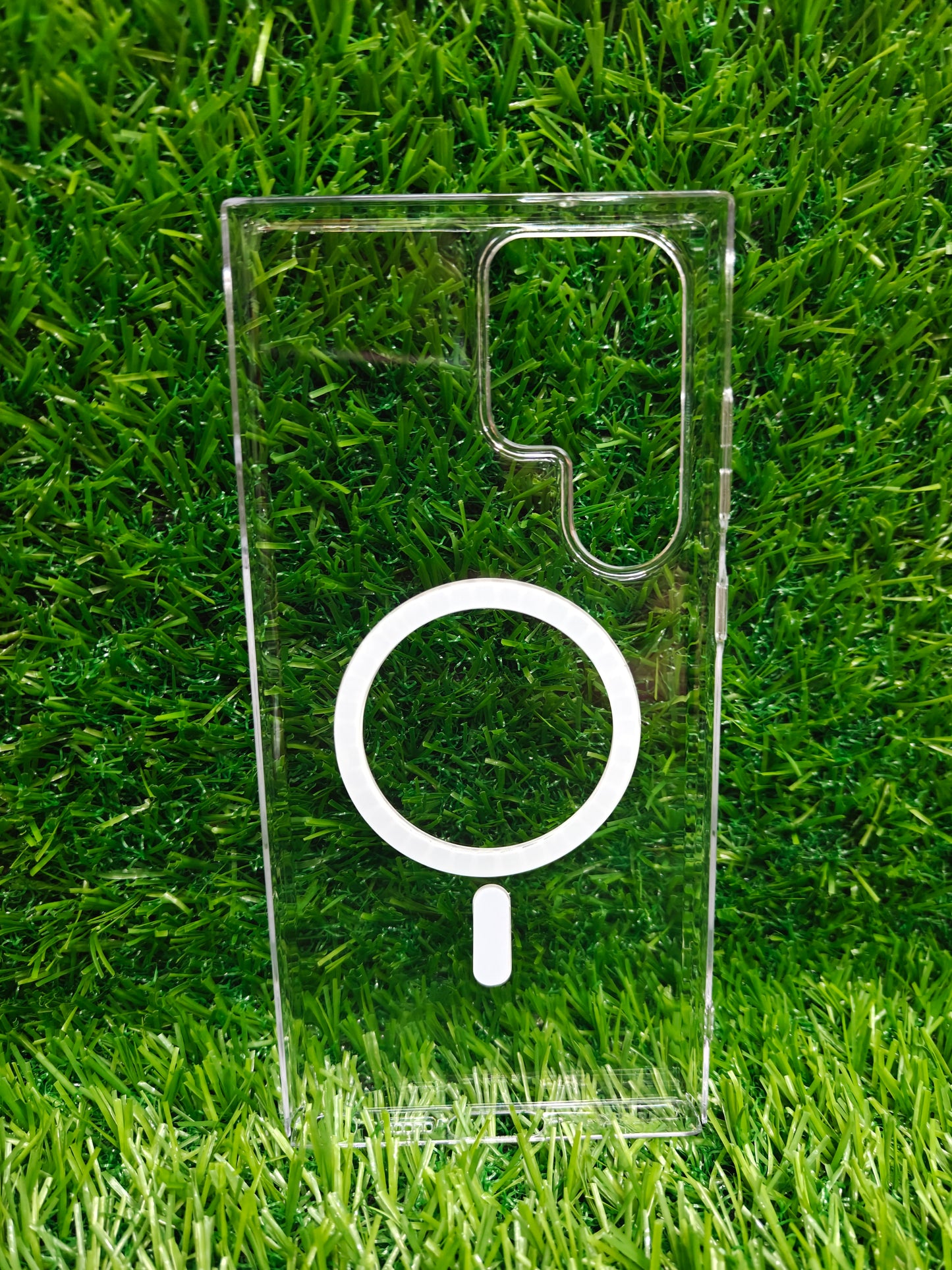 Samsung Galaxy S23 Ultra 5G Anti Yellow Premium Quality Magsafe Crystal Clear Hard Plastic Back Cover Case