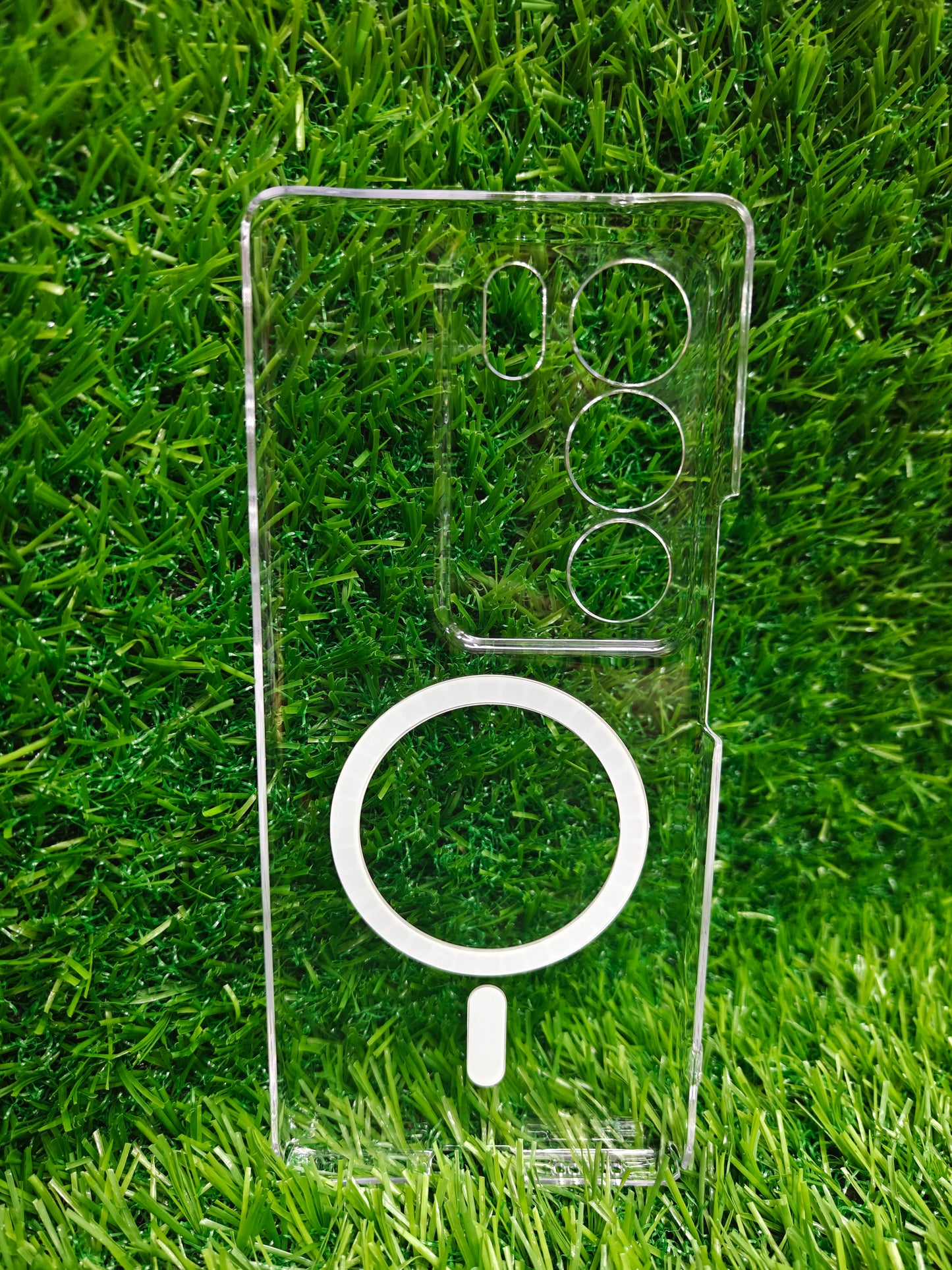 Vivo V29 / Vivo V29 Pro 5G Anti Yellow Premium Quality Magsafe Crystal Clear Hard Plastic Back Cover Case - Royal Star