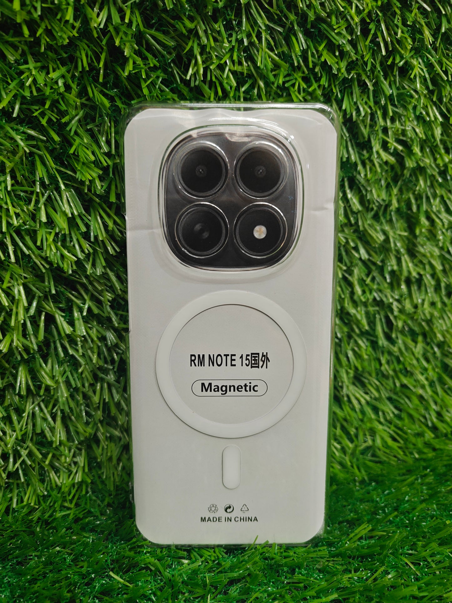 Xiaomi Redmi Note 15 5G / Poco M8 5G Anti Yellow Premium Quality Magsafe Crystal Clear Hard Plastic Back Cover Case