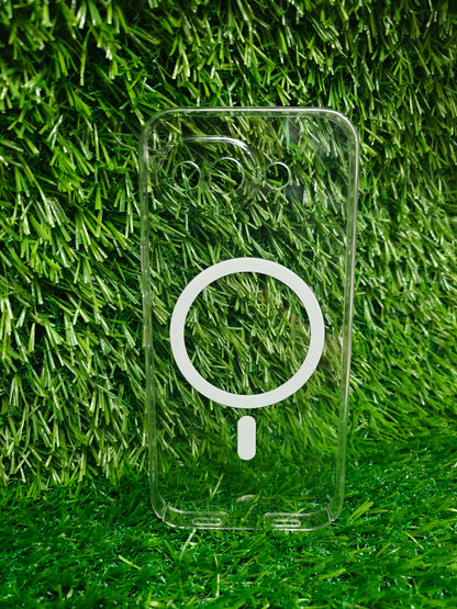 Google Pixel 10A 5G Anti Yellow Premium Quality Magsafe Crystal Clear Hard Plastic Back Cover Case