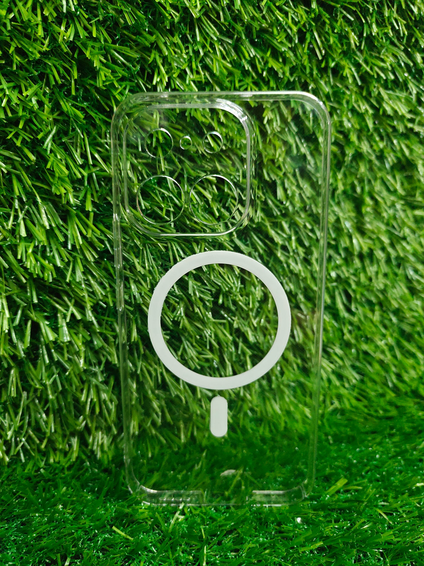 Realme 16 Pro 5G Anti Yellow Premium Quality Magsafe Crystal Clear Hard Plastic Back Cover Case