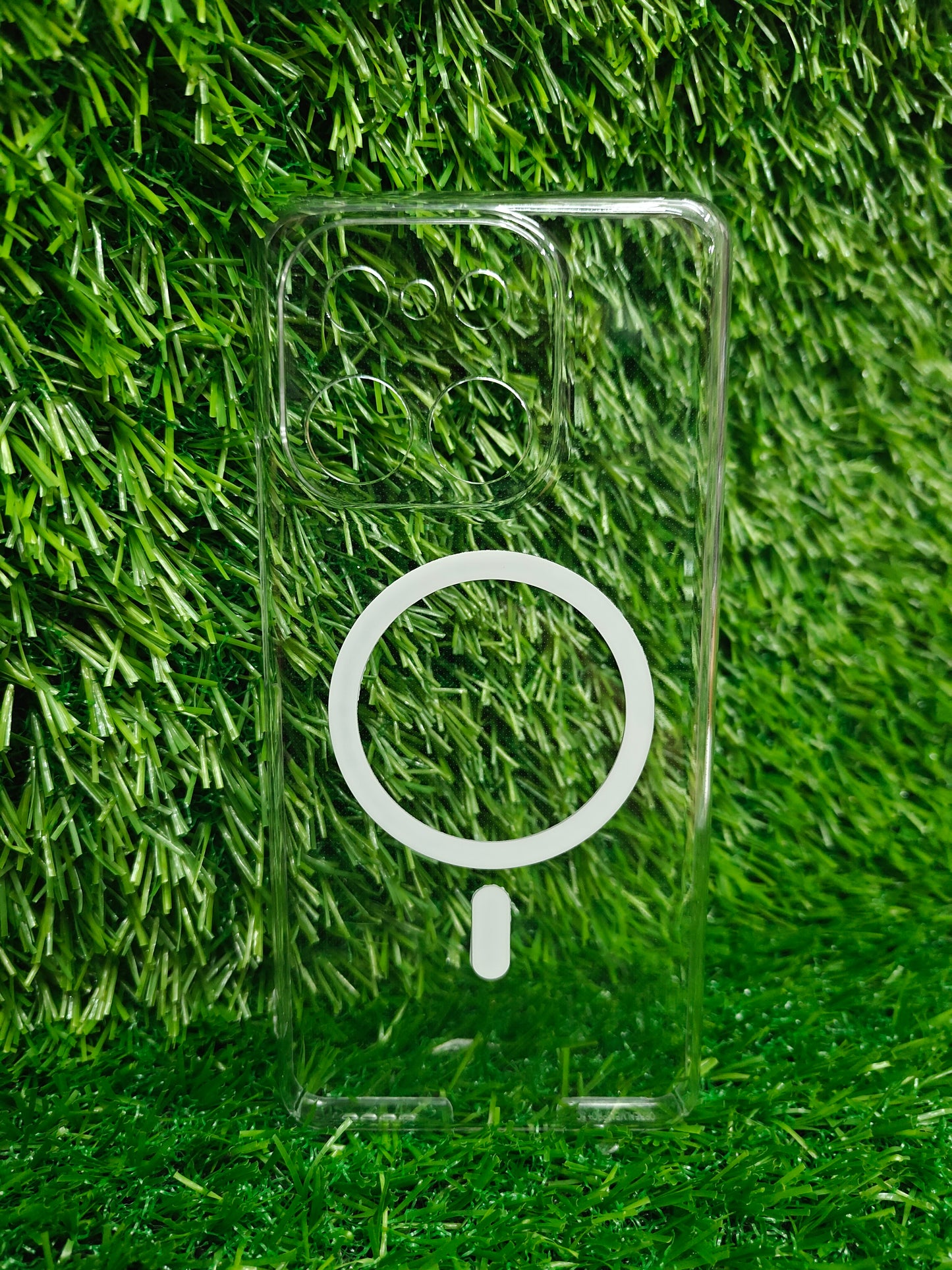 Realme 16 Pro Plus 5G Anti Yellow Premium Quality Magsafe Crystal Clear Hard Plastic Back Cover Case