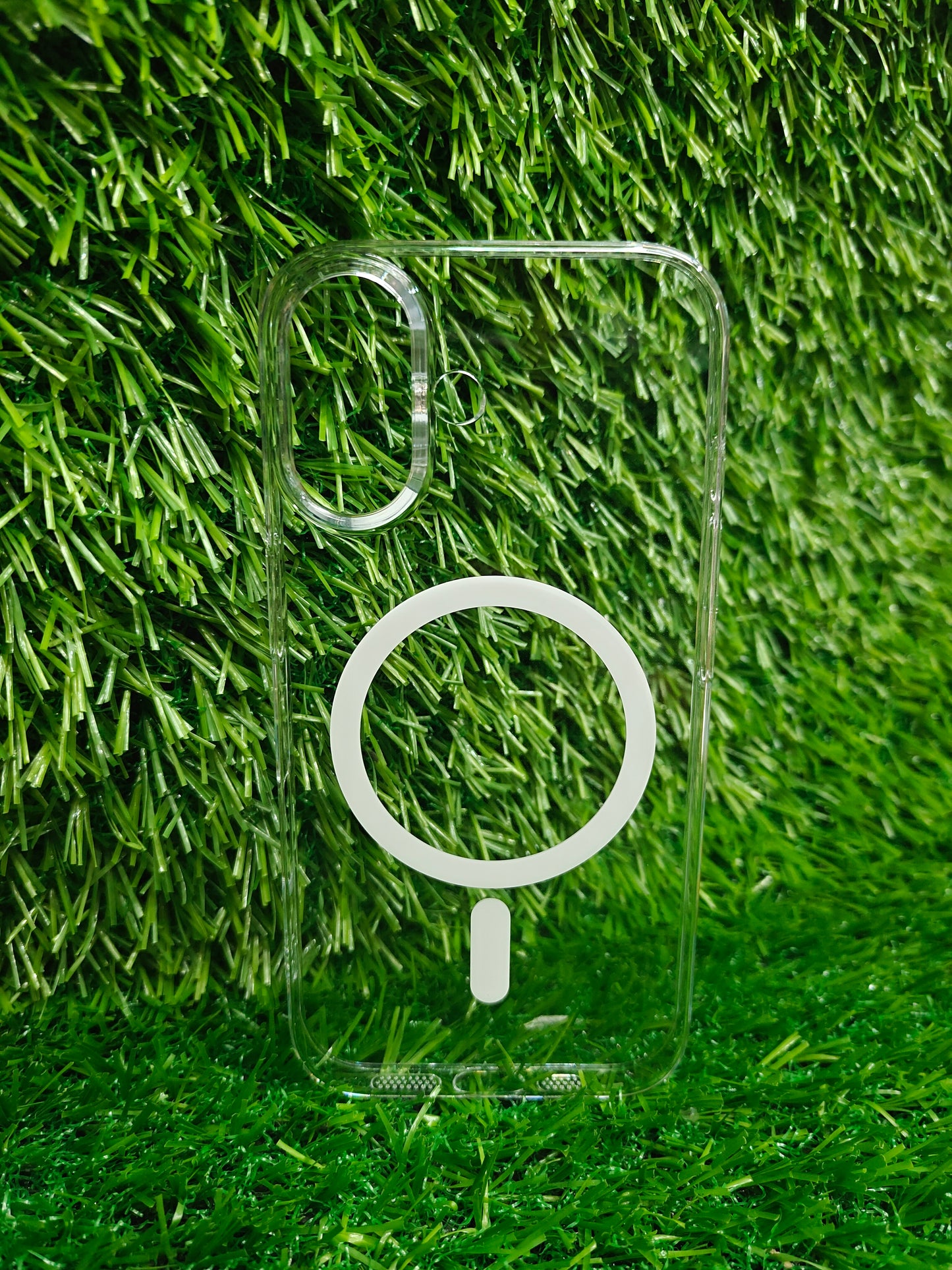 Apple iPhone 16 Anti Yellow Premium Quality Magsafe Crystal Clear Hard Plastic Back Cover Case