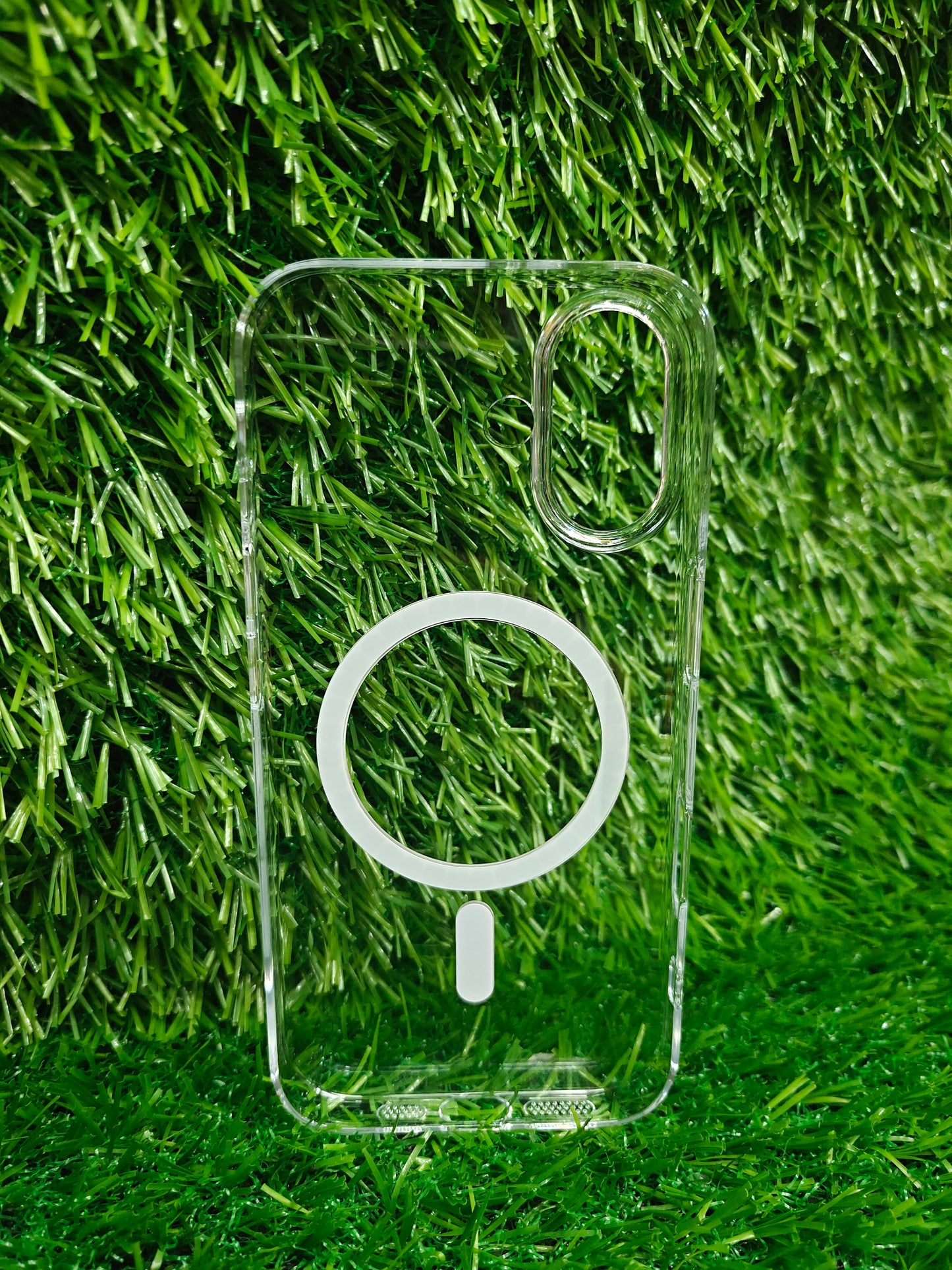 Apple iPhone 16 Anti Yellow Premium Quality Magsafe Crystal Clear Hard Plastic Back Cover Case