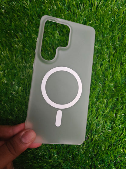 Samsung Galaxy S26 Ultra 5G Premium Quality Magsafe Matte Hard Plastic Back Cover Case