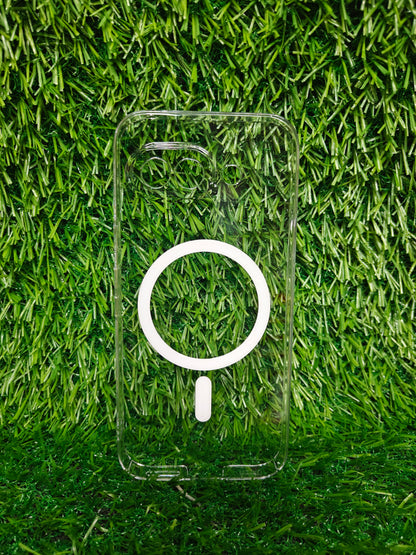 Google Pixel 9A 5G Anti Yellow Premium Quality Magsafe Crystal Clear Hard Plastic Back Cover Case