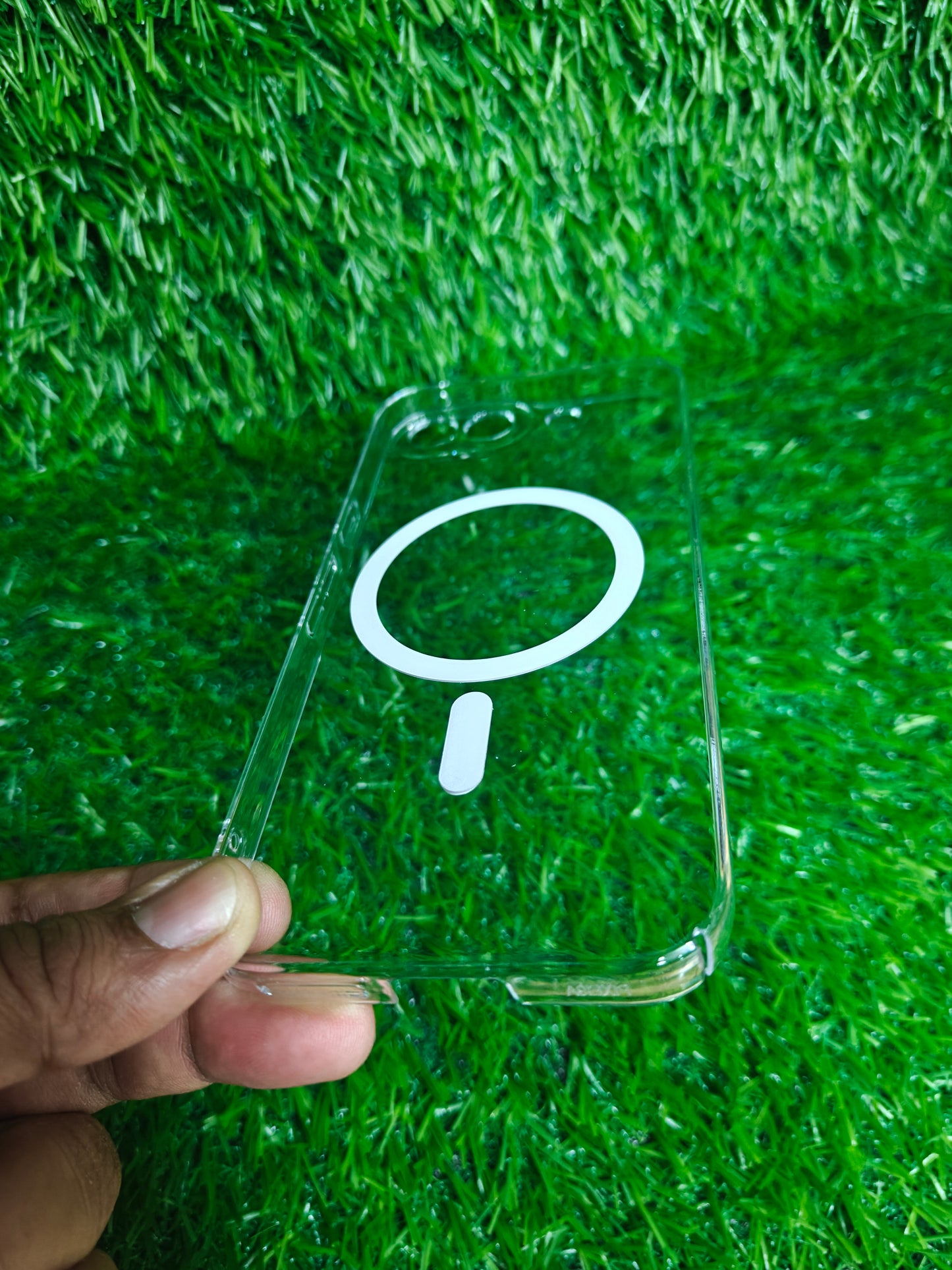 Google Pixel 9A 5G Anti Yellow Premium Quality Magsafe Crystal Clear Hard Plastic Back Cover Case