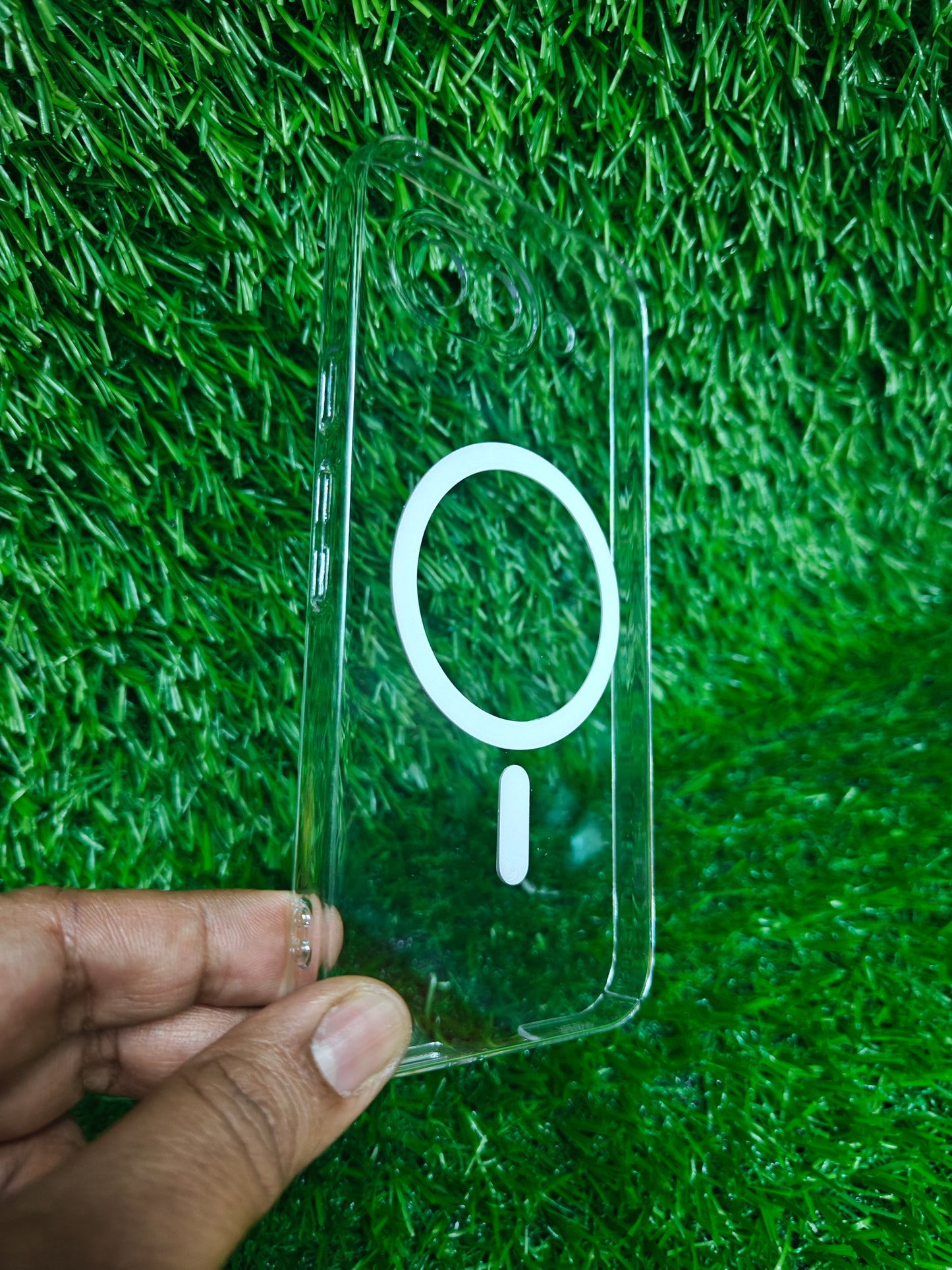 Google Pixel 9A 5G Anti Yellow Premium Quality Magsafe Crystal Clear Hard Plastic Back Cover Case