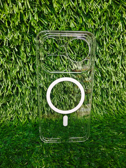 Nothing Phone 4A Pro 5G Anti Yellow Premium Quality Magsafe Crystal Clear Hard Plastic Back Cover Case