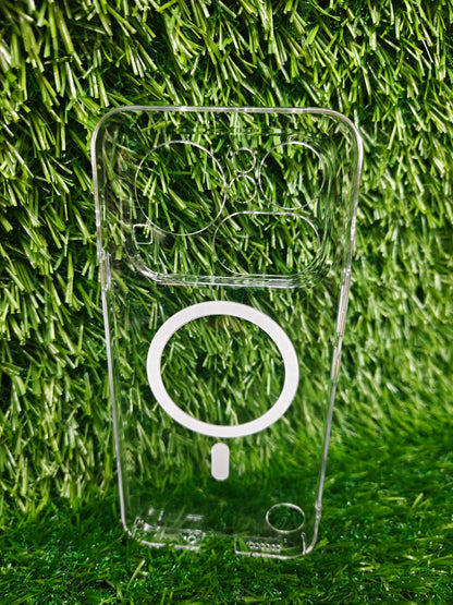 Nothing Phone 4A Pro 5G Anti Yellow Premium Quality Magsafe Crystal Clear Hard Plastic Back Cover Case