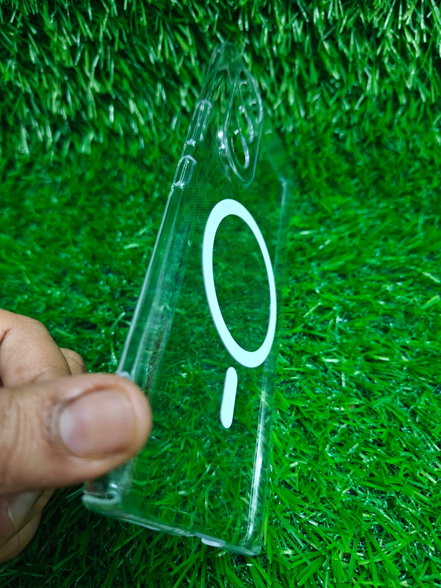 Tecno Pova Curve 5G Anti Yellow Premium Quality Magsafe Crystal Clear Hard Plastic Back Cover Case