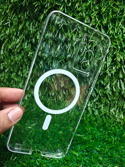 Anti Yellow Back Cover for Vivo V23E 5G | Clear Case No Yellowing | Magsafe