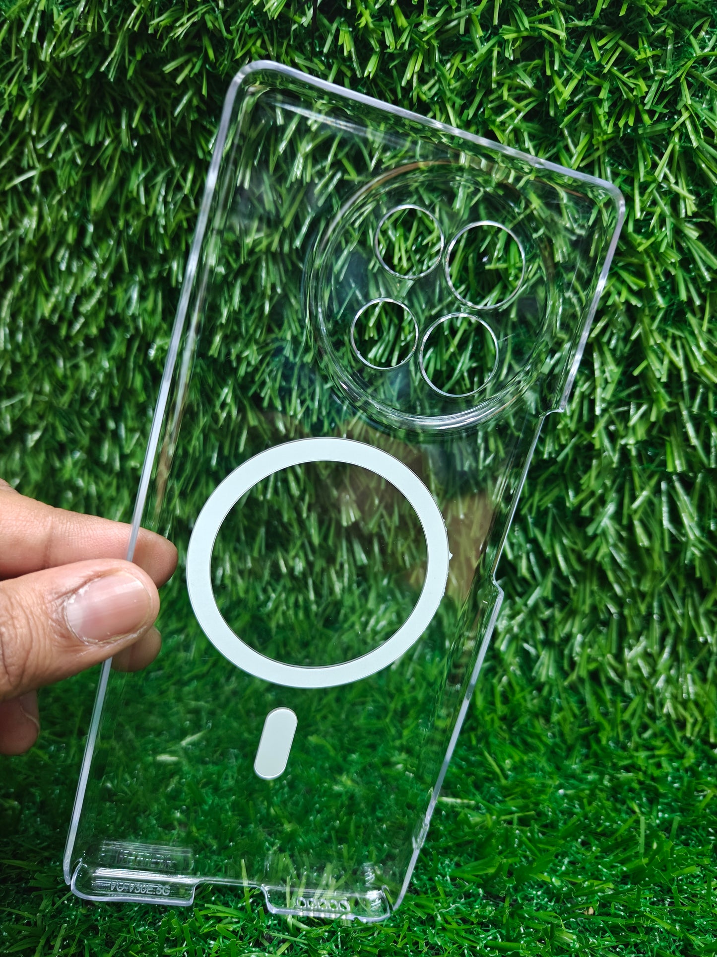 Anti Yellow Back Cover for Vivo V30E 5G | Clear Case No Yellowing | Magsafe