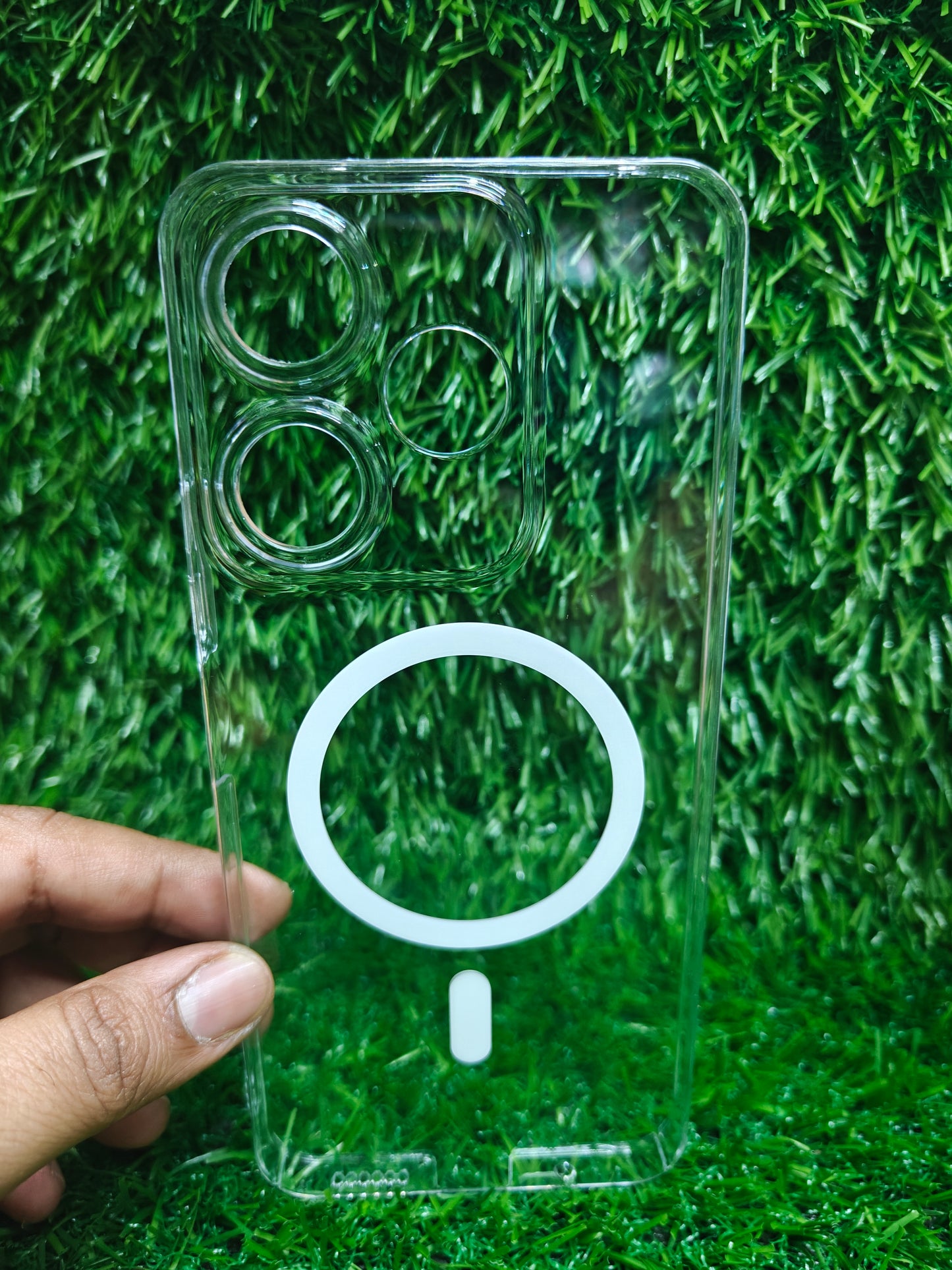 Xiaomi Redmi 13 5G / Redmi 13 4G / Poco M6 Plus 5G Anti Yellow Premium Magsafe Crystal Clear Hard Plastic Back Cover Case