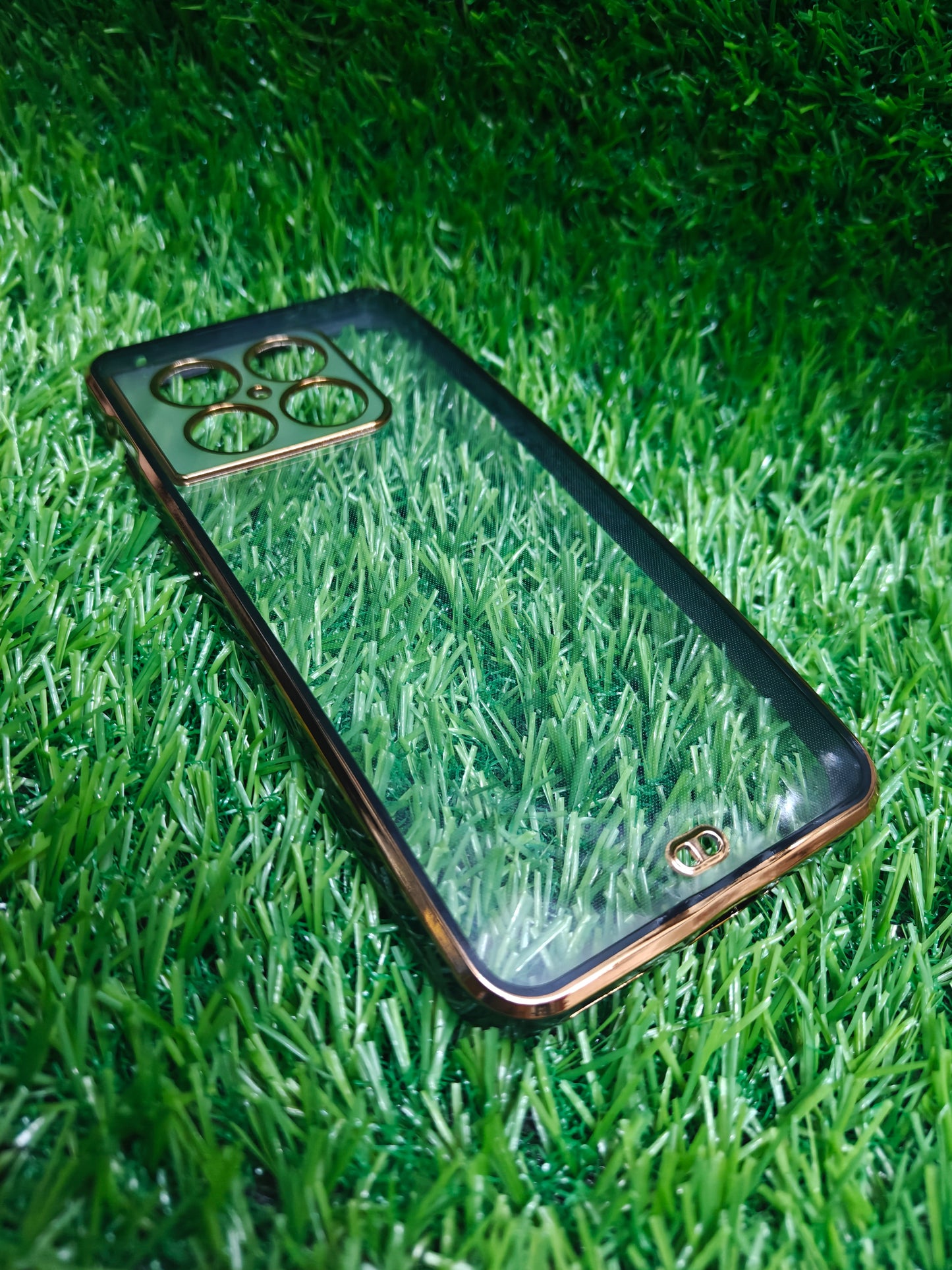 OnePlus 10 Pro 5G Premium Quality Transparent + Side Chrome Soft Silicon Back Cover Case