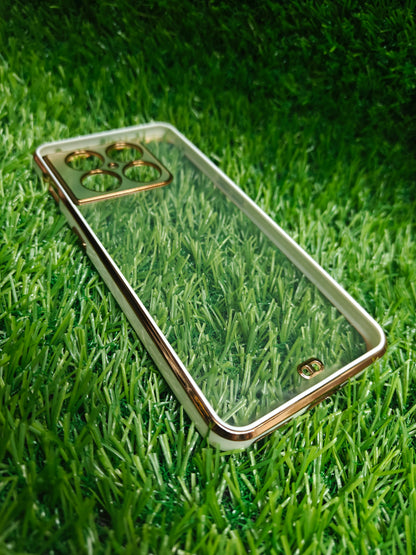 OnePlus 10 Pro 5G Premium Quality Transparent + Side Chrome Soft Silicon Back Cover Case