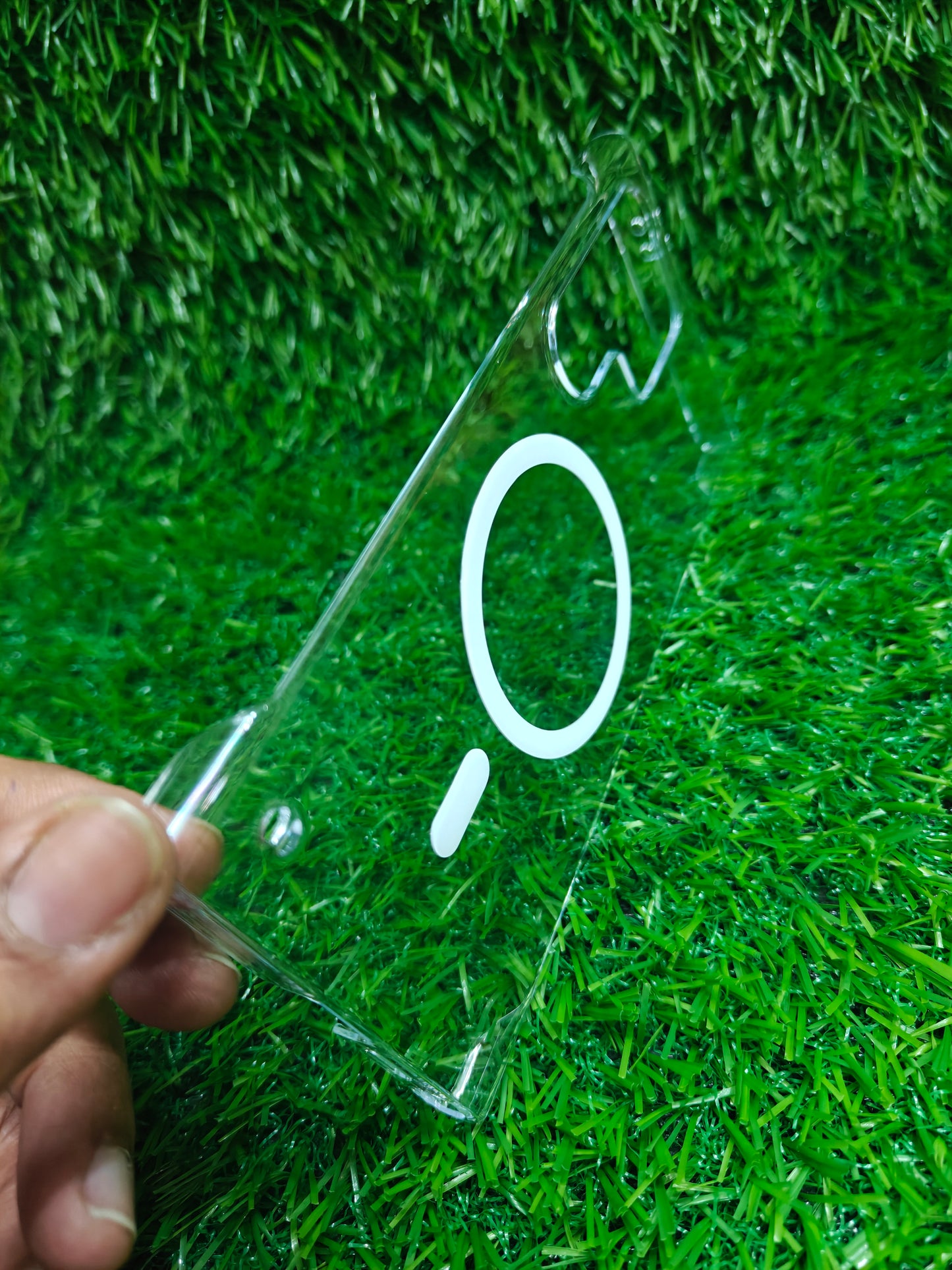 Samsung Galaxy S24 Ultra 5G Side Frameless Anti Yellow Premium Magsafe Crystal Clear Hard Plastic Back Cover Case