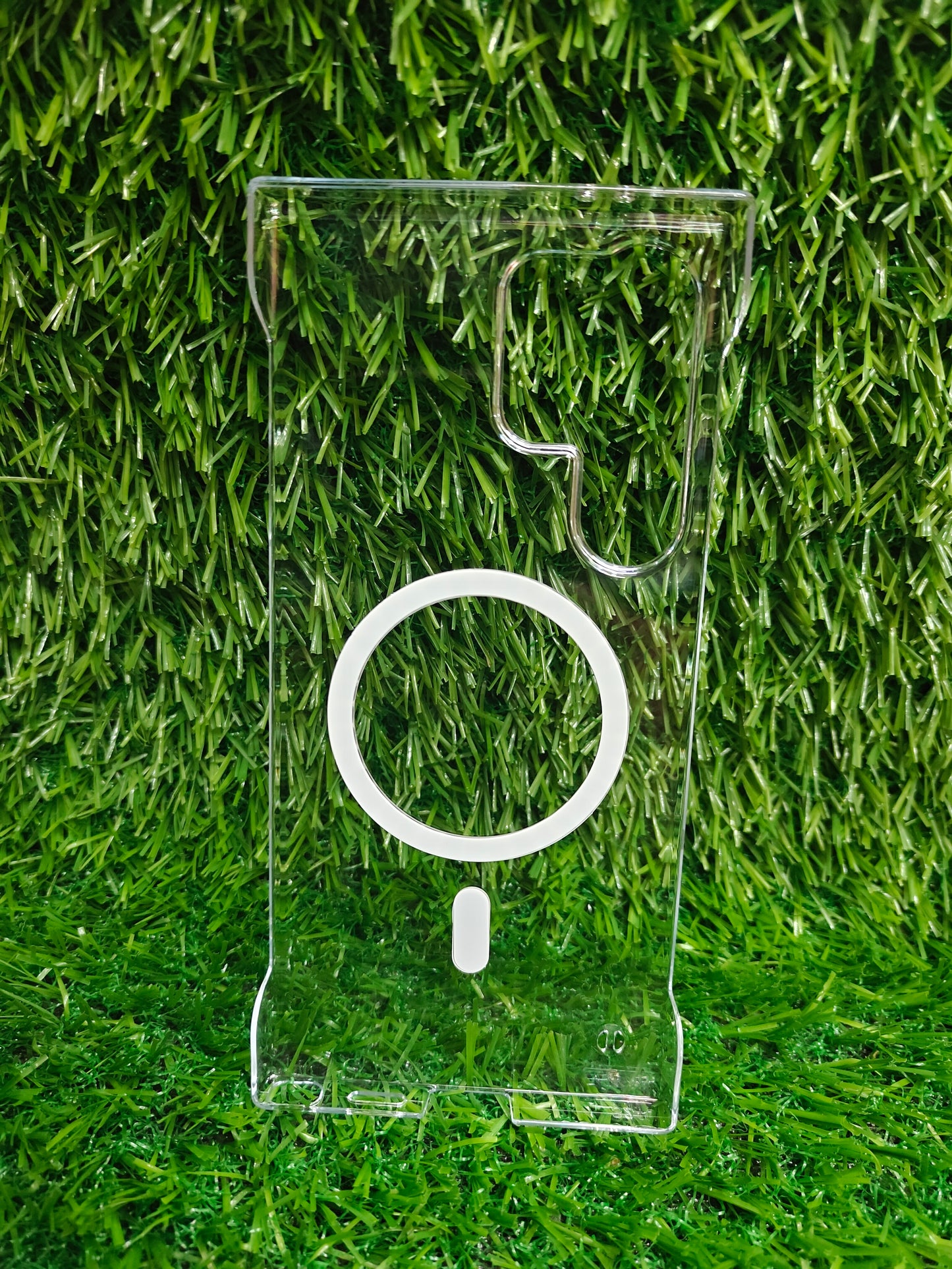 Samsung Galaxy S24 Ultra 5G Side Frameless Anti Yellow Premium Magsafe Crystal Clear Hard Plastic Back Cover Case