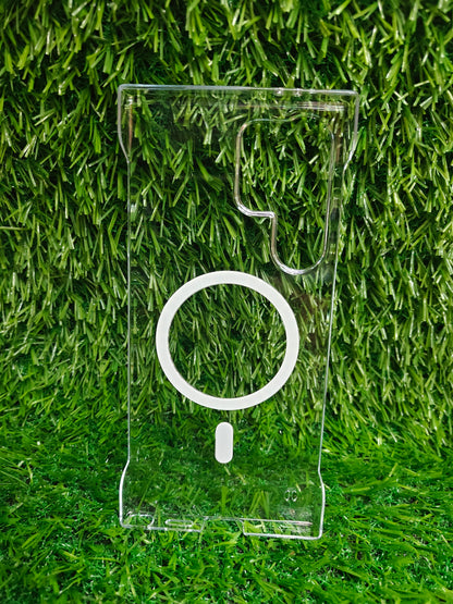 Samsung Galaxy S24 Ultra 5G Side Frameless Anti Yellow Premium Magsafe Crystal Clear Hard Plastic Back Cover Case
