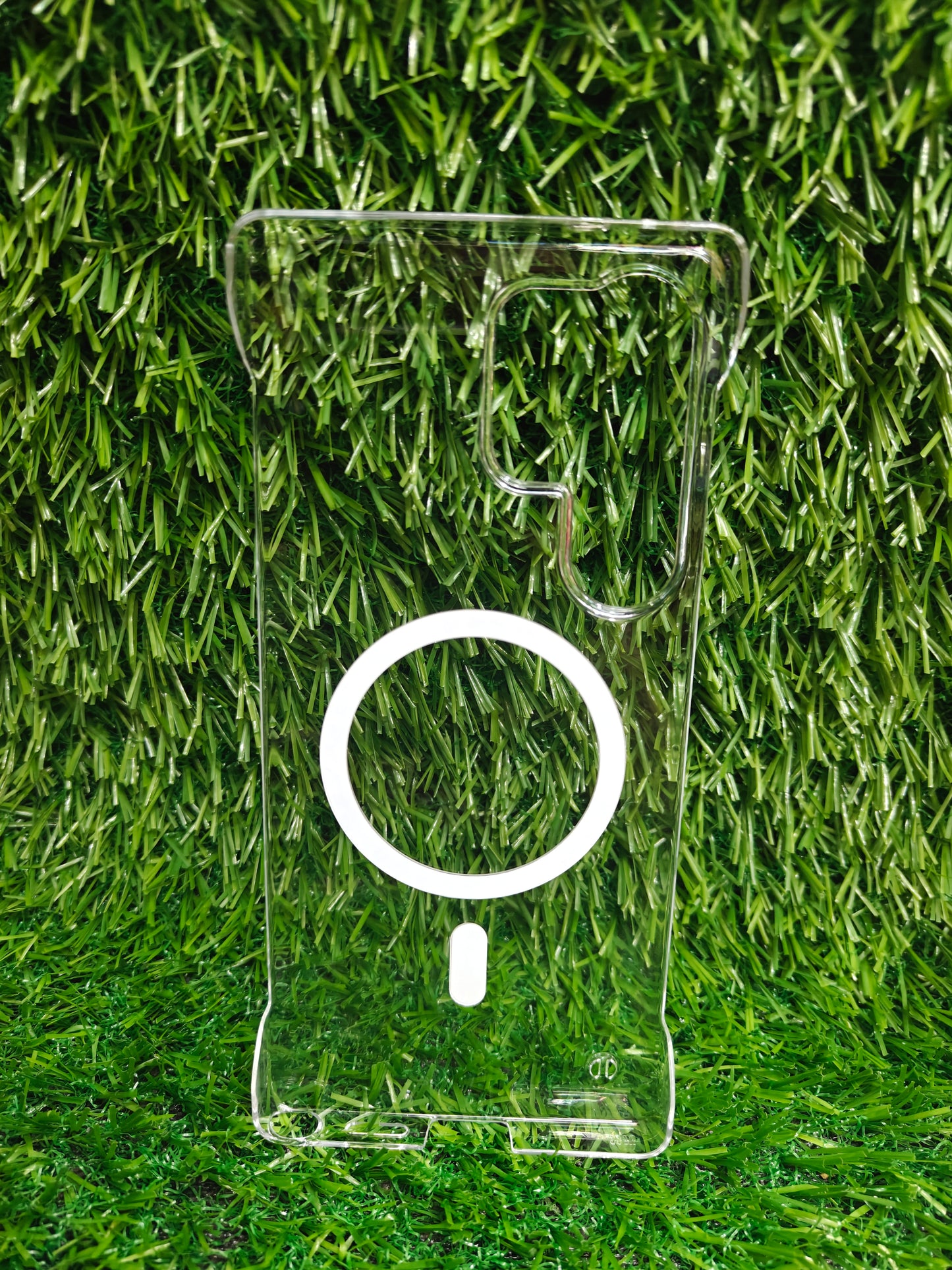 Samsung Galaxy S25 Ultra 5G Side Frameless Anti Yellow Premium Magsafe Crystal Clear Hard Plastic Back Cover Case
