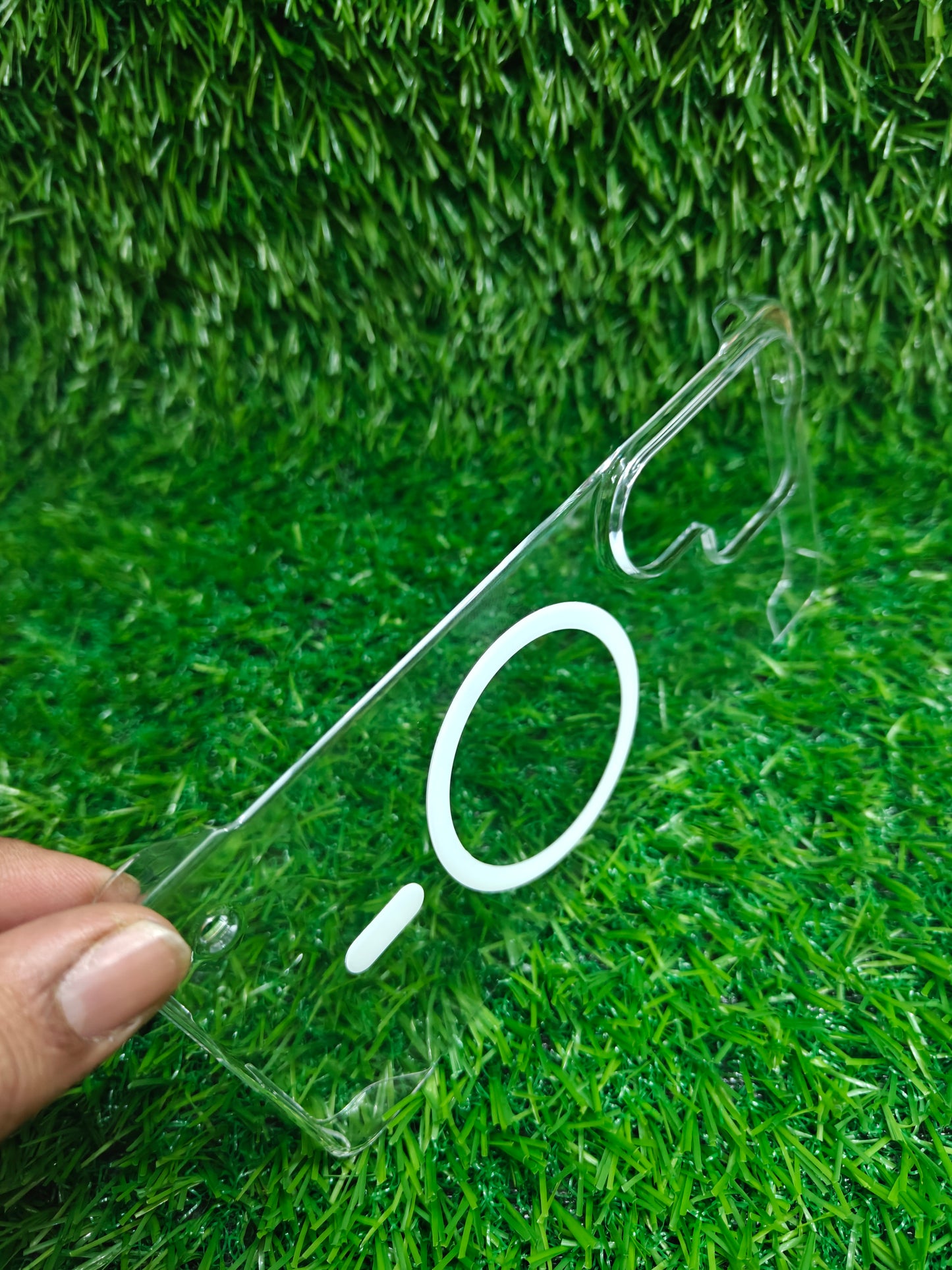 Samsung Galaxy S26 Ultra 5G Side Frameless Anti Yellow Premium Magsafe Crystal Clear Hard Plastic Back Cover Case
