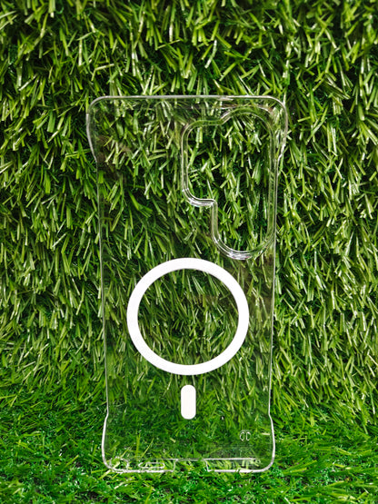 Samsung Galaxy S26 Ultra 5G Side Frameless Anti Yellow Premium Magsafe Crystal Clear Hard Plastic Back Cover Case