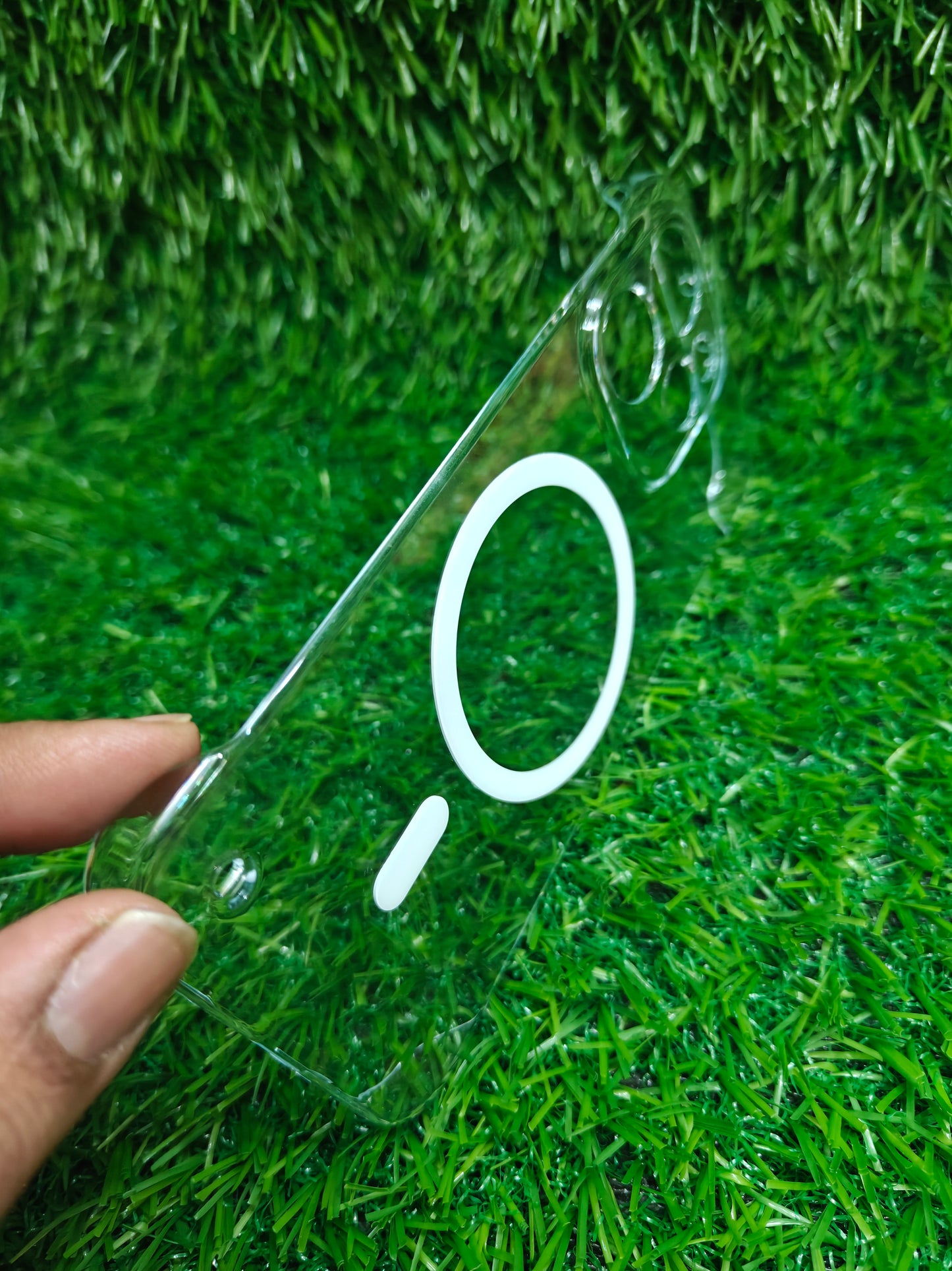 Oppo Reno 15 Pro Mini / Reno15 Pro Mini 5G Side Frameless Anti Yellow Premium Magsafe Crystal Clear Hard Plastic Back Cover Case