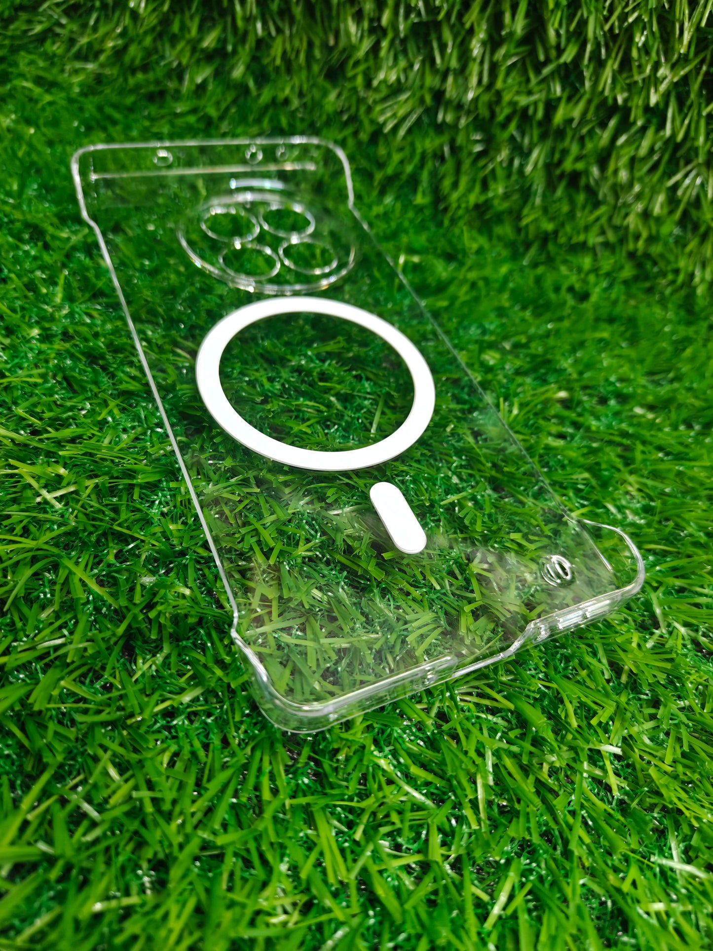 OnePlus 13R 5G Side Frameless Anti Yellow Premium Magsafe Crystal Clear Hard Plastic Back Cover Case