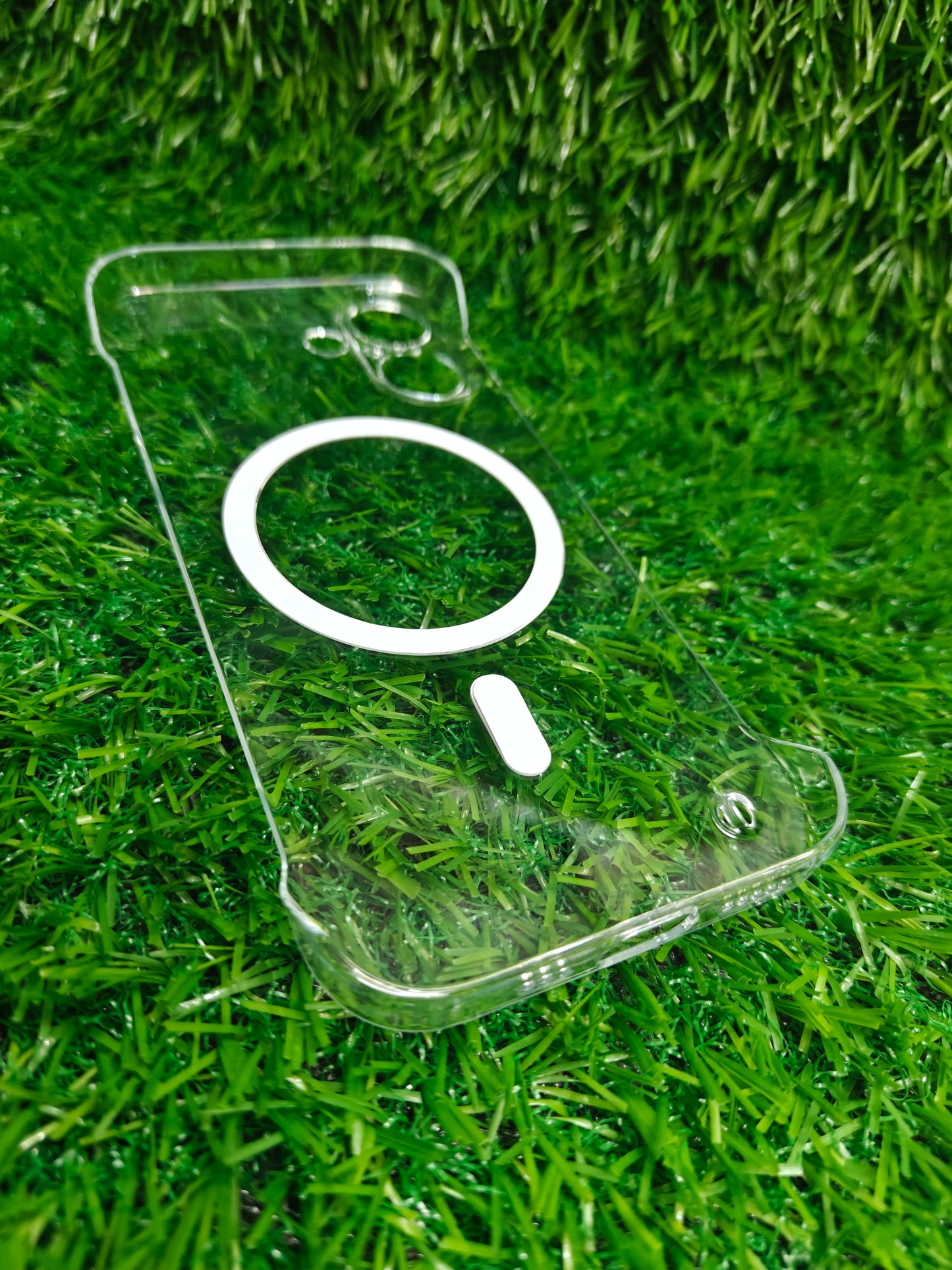 Apple iPhone 17 Side Frameless Anti Yellow Premium Magsafe Crystal Clear Hard Plastic Back Cover Case