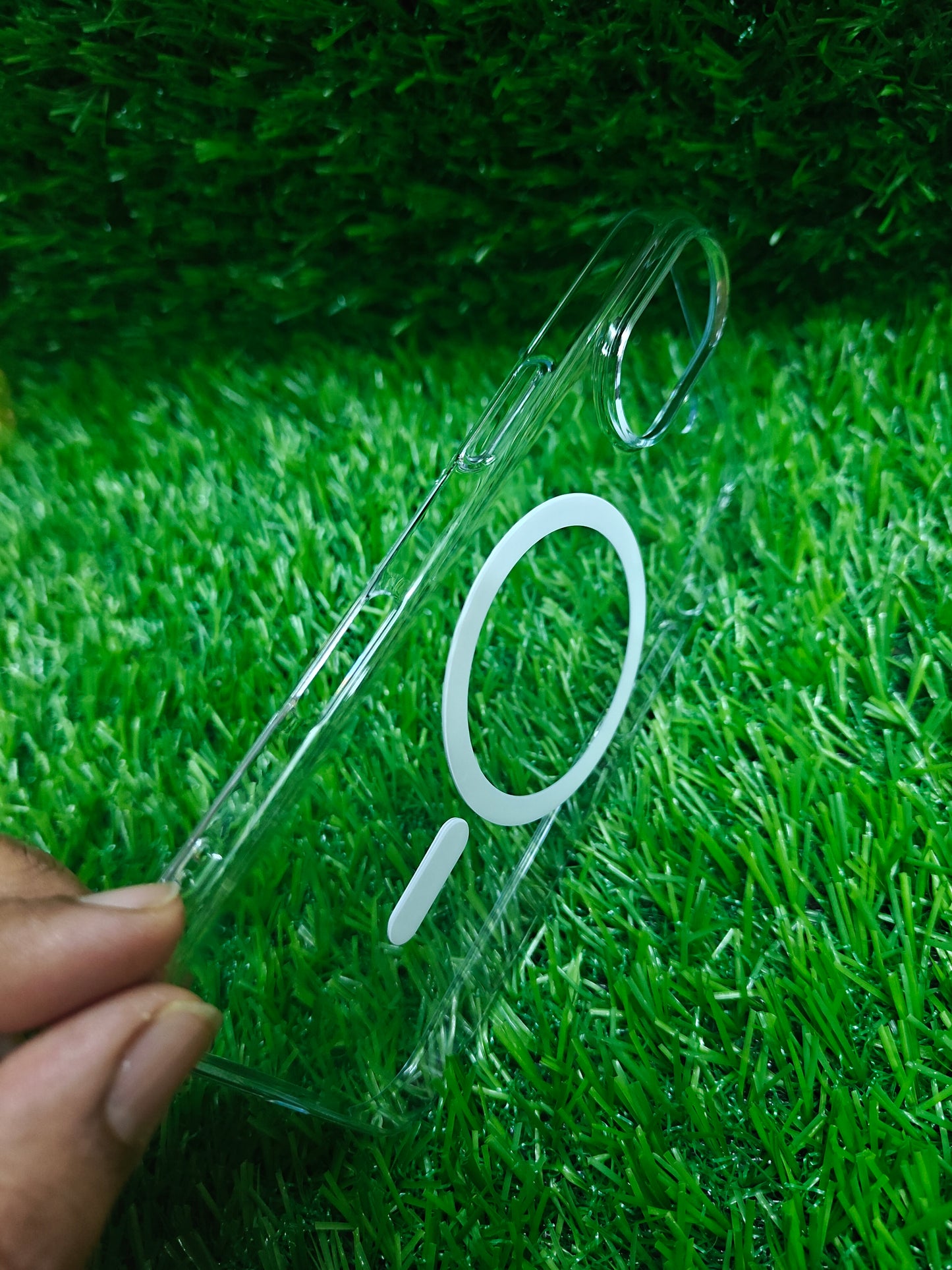 Apple iPhone 17 Anti Yellow Premium Quality Magsafe Crystal Clear Hard Plastic Back Cover Case