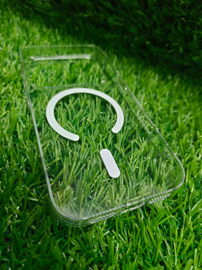 Apple iPhone 17 Pro Anti Yellow Premium Quality Magsafe Crystal Clear Hard Plastic Back Cover Case