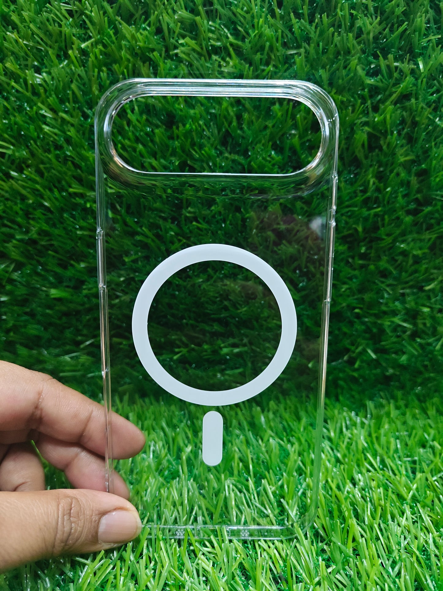 Apple iPhone 17 Air Anti Yellow Premium Quality Magsafe Crystal Clear Hard Plastic Back Cover Case