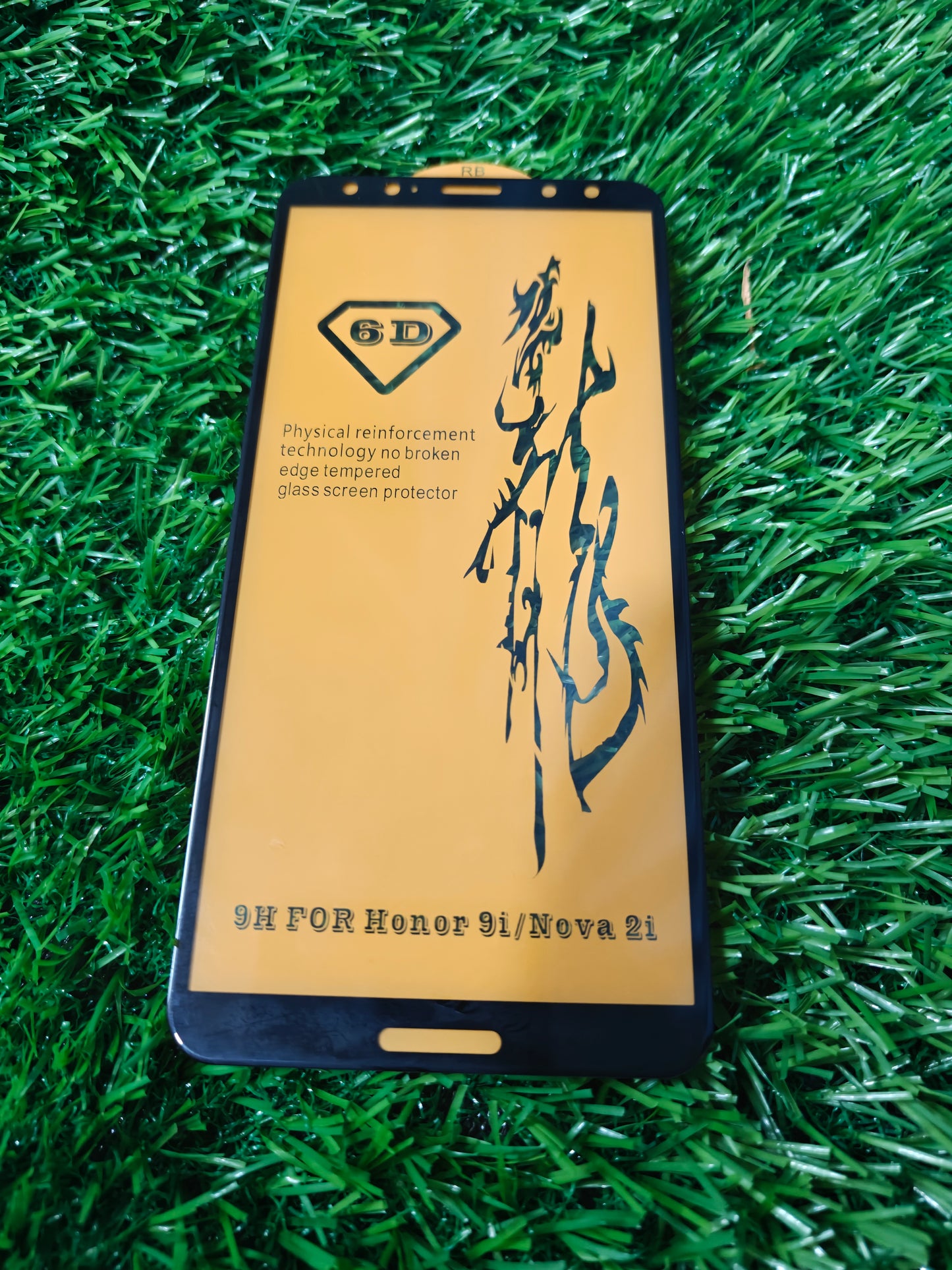 Honor 9i Premium Quality Tempered Glass Screen Protector Guard ( Pack of 3Pcs )