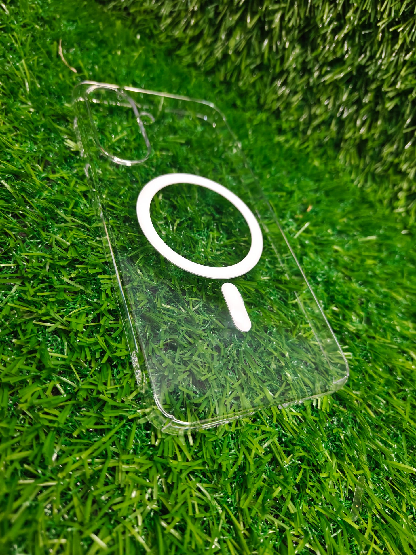 Samsung Galaxy A27 5G / M47 5G Anti Yellow Premium Magsafe Crystal Clear Hard Plastic Back Cover Case