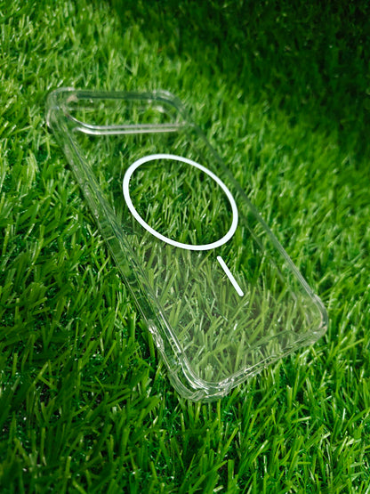 Vivo X300 FE / X300FE 5G Premium Quality Side Bumper Transparent ( Side Soft + Back Hard ) Back Cover Case ( No magsafe, Only Design )