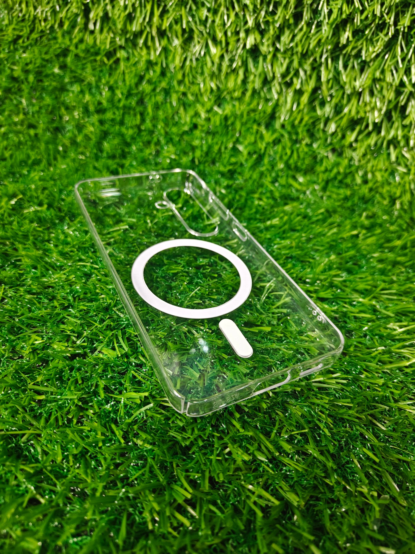 Samsung Galaxy S24 5G & S25 5G Anti Yellow Premium Quality Magsafe Crystal Clear Hard Plastic Back Cover Case