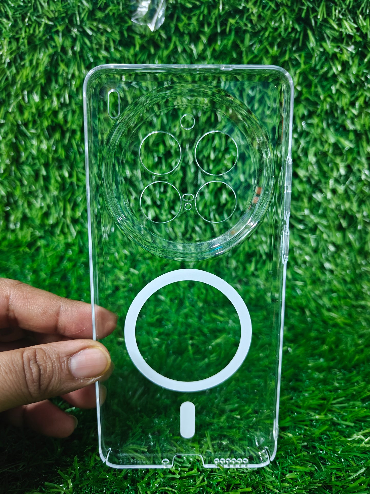 Vivo X200 Pro 5G Anti Yellow Premium Quality Magsafe Crystal Clear Hard Plastic Back Cover Case