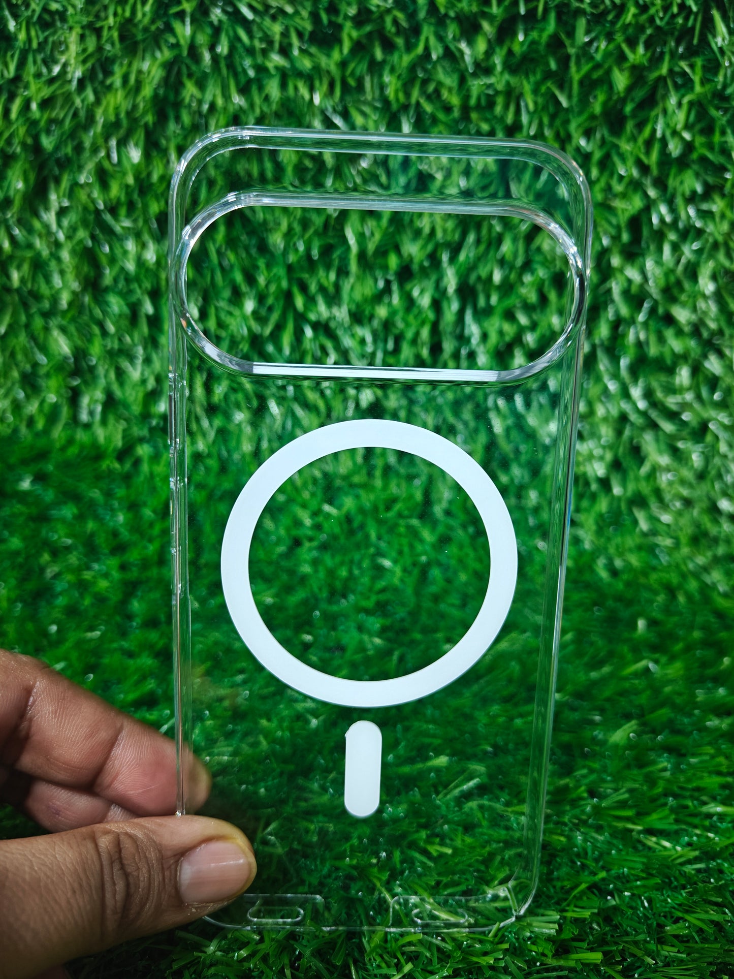 Google Pixel 11 / Pixel 11 Pro 5G Anti Yellow Premium Quality Magsafe Crystal Clear Hard Plastic Back Cover Case