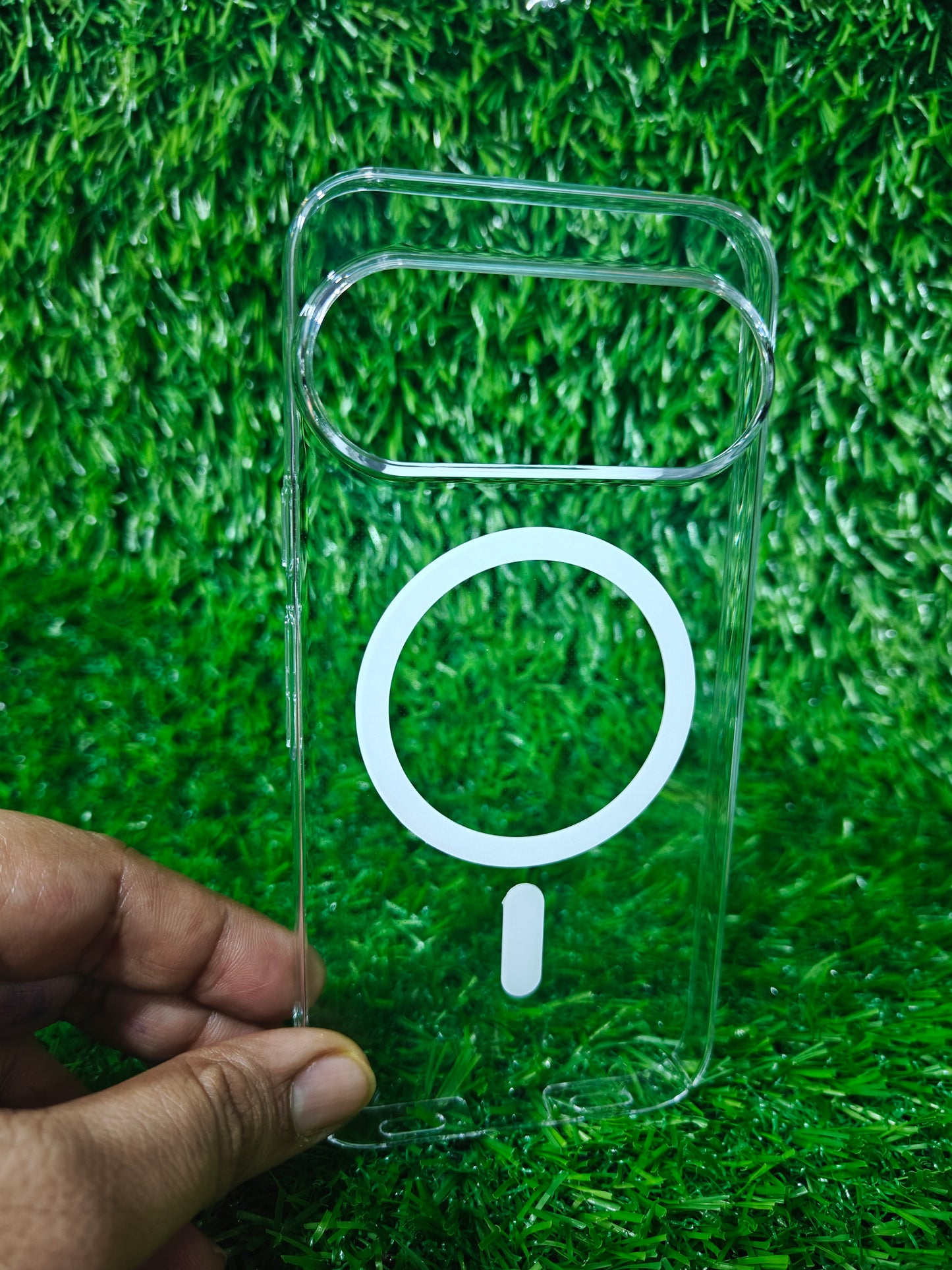 Google Pixel 11 / Pixel 11 Pro 5G Anti Yellow Premium Quality Magsafe Crystal Clear Hard Plastic Back Cover Case