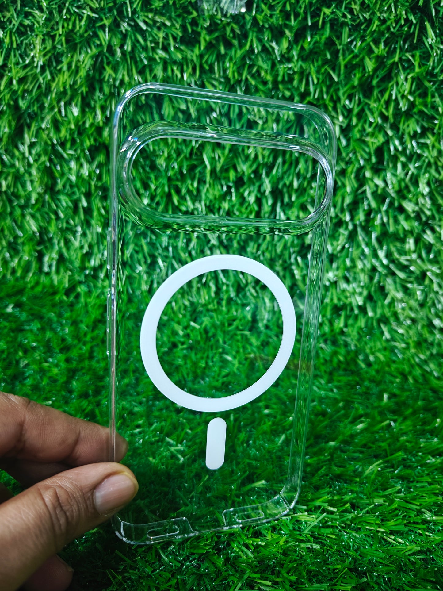 Google Pixel 10 / Pixel 10 Pro 5G Anti Yellow Premium Quality Magsafe Crystal Clear Hard Plastic Back Cover Case