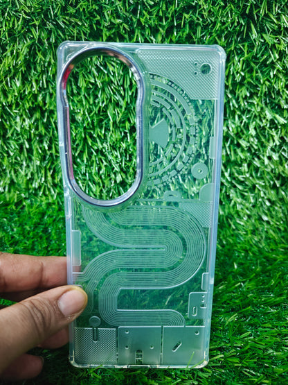 Vivo V40 Pro / V40 / T3 Ultra 5G Premium Quality Transparent Designer Silicon Soft Back Cover Case