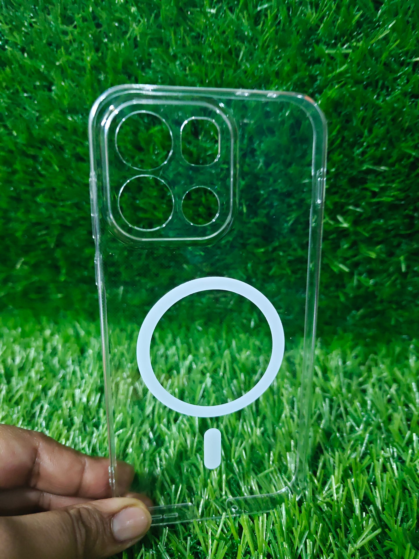 OnePlus Nord 6 / Nord6 & Nord CE6 5G Anti Yellow Premium Quality Magsafe Crystal Clear Hard Plastic Back Cover Case