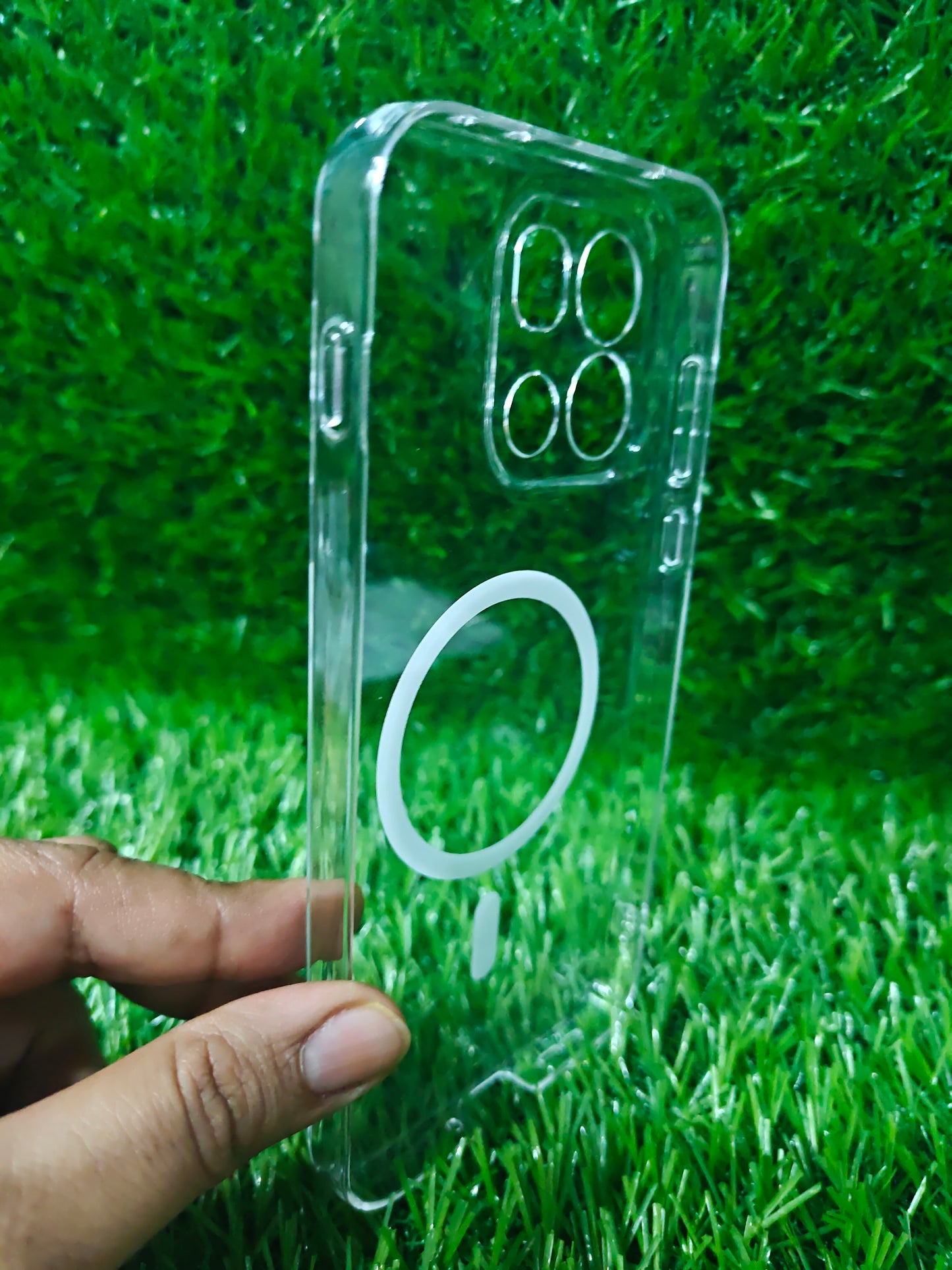 OnePlus Nord 6 / Nord6 & Nord CE6 5G Anti Yellow Premium Quality Magsafe Crystal Clear Hard Plastic Back Cover Case