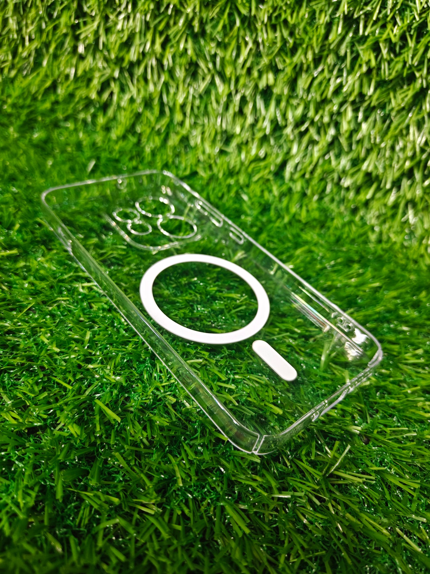 Oppo Reno 16 5G / Oppo Reno16 5G Anti Yellow Premium Quality Magsafe Crystal Clear Hard Plastic Back Cover Case