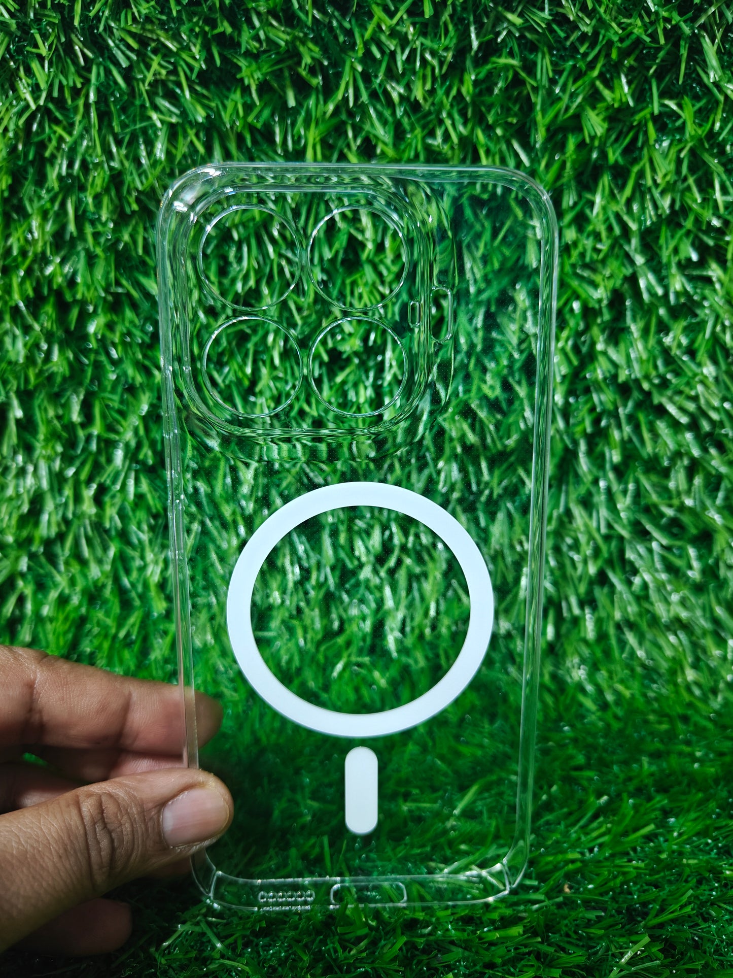 Xiaomi 17T 5G Anti Yellow Premium Quality Magsafe Crystal Clear Hard Plastic Back Cover Case