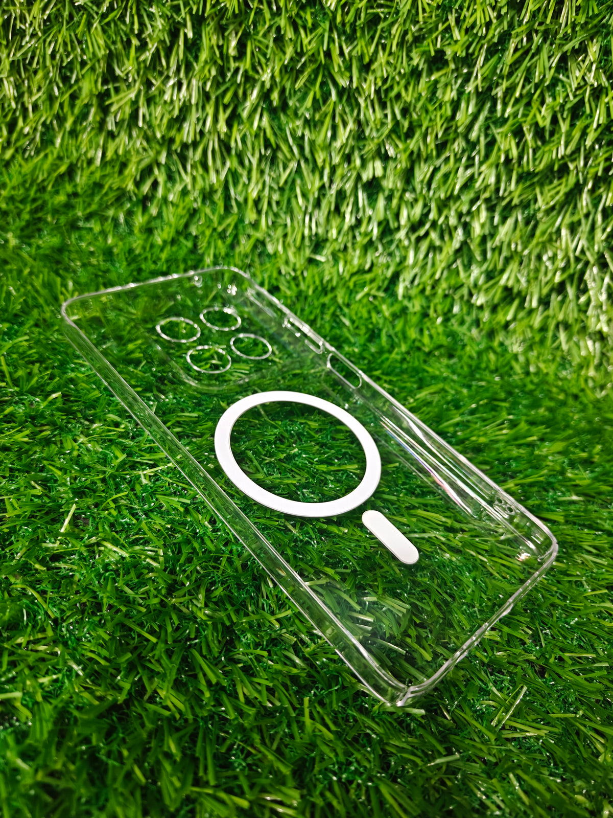 Motorola Moto G37 Power 5G Anti Yellow Premium Quality Magsafe Crystal Clear Hard Plastic Back Cover Case