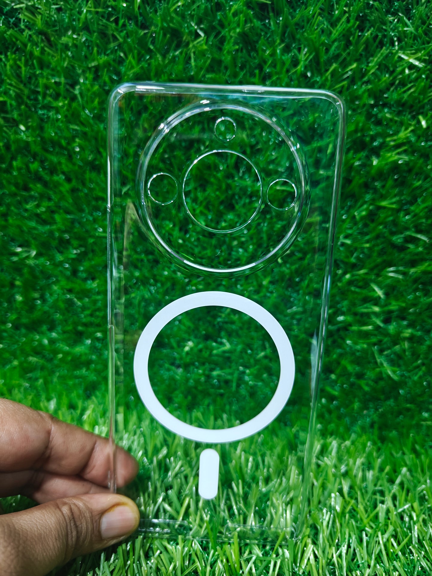 Realme 11 Pro / Realme 11 Pro Plus 5G Anti Yellow Premium Quality Magsafe Crystal Clear Hard Plastic Back Cover Case