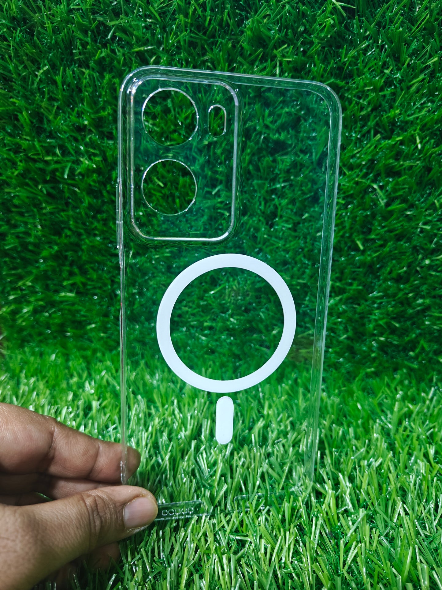 Xiaomi Redmi 15A (5G) Anti Yellow Premium Quality Magsafe Crystal Clear Hard Plastic Back Cover Case