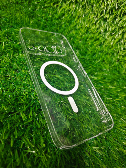 Google Pixel 11 Pro XL 5G Anti Yellow Premium Quality Magsafe Crystal Clear Hard Plastic Back Cover Case