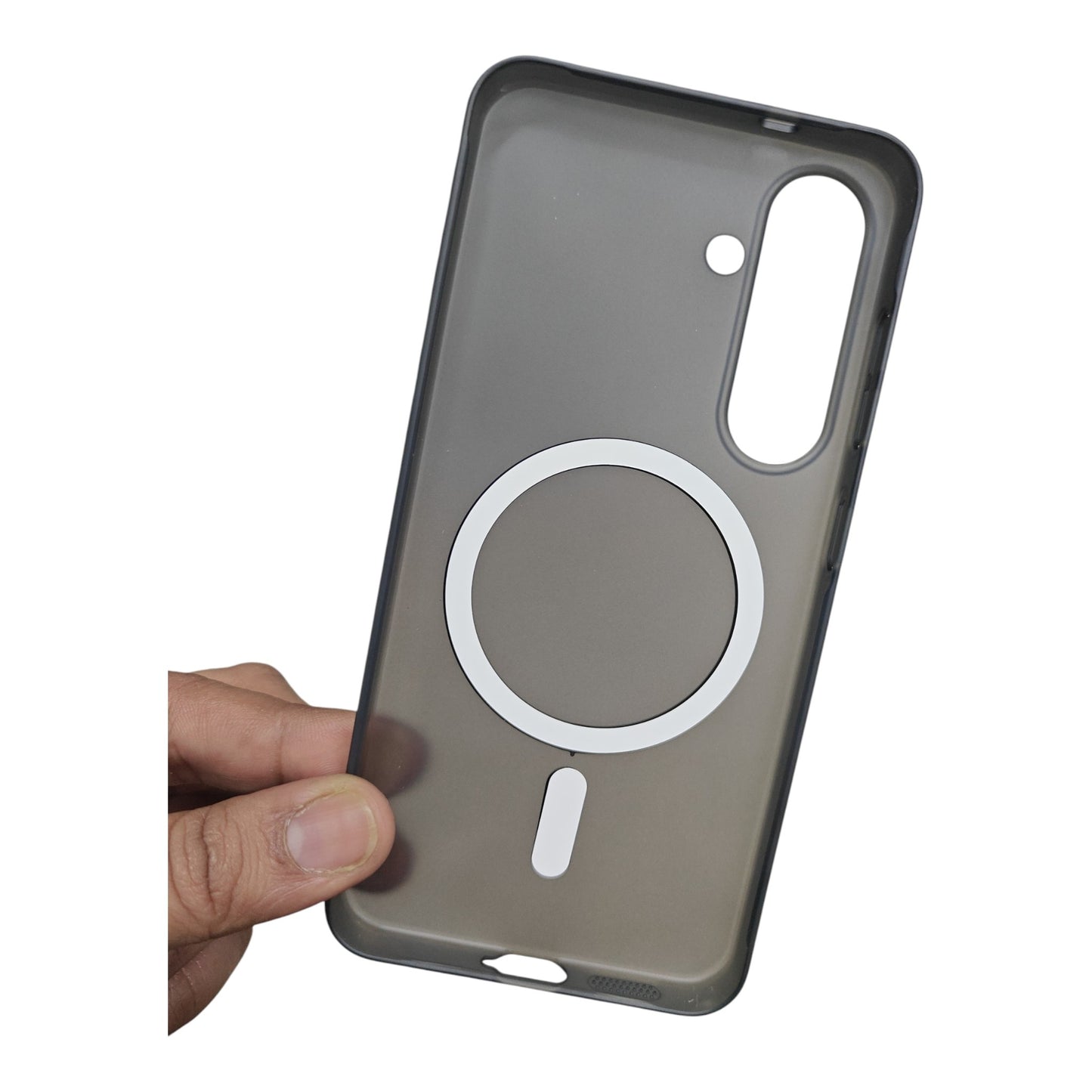 Samsung Galaxy S25 5G Premium Quality Magsafe Matte Hard Plastic Back Cover Case